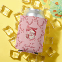 Grappige, handgetekende kerstman