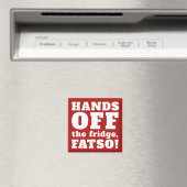 Grappige HANDS OFF koelkastmagneet Magneet (Insitu (Vaatwasser))