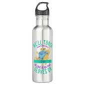 Grappige handschoen (medische baan) - CNA Waterfles (Voorkant)