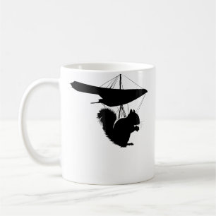 Grappige Hangglider Eekhoorn Hanggliden Eekhoorn Koffiemok