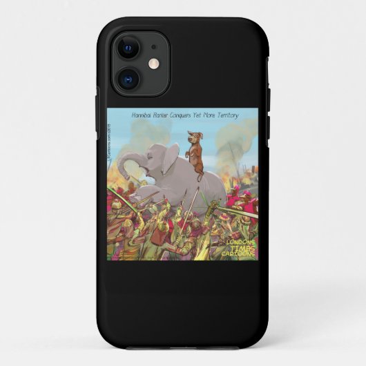 Grappige Hannibal De Veroveraar iPhone 6 Hoesje (Achterkant)