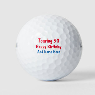 Grappige Happy Birthday Tour Golfballen