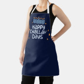 Grappige Happy Challah Days Chanoeka Blue Schort (Insitu)