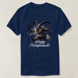 Grappige Happy Krampusnacht T-shirt