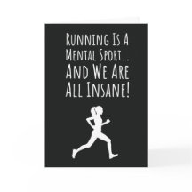 Grappige Hardloopkaarten Marathon Cross Country Ha