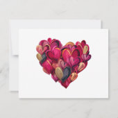 Grappige Hart Liefde Grafisch Valentijnsdag Mannen (Achterkant)