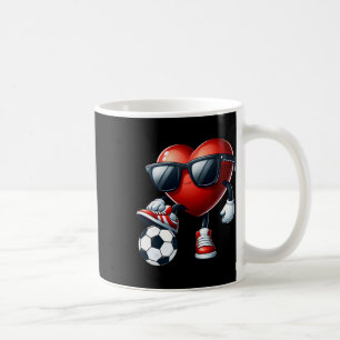 Grappige Hart Voetbal Spelen Valentijnsdag Heren J Koffiemok