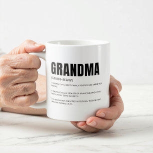 Grappige Hartelijke Oma Definitie Koffiemok