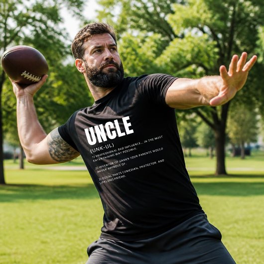 Grappige Hartelijke Oom Definitie T-shirt