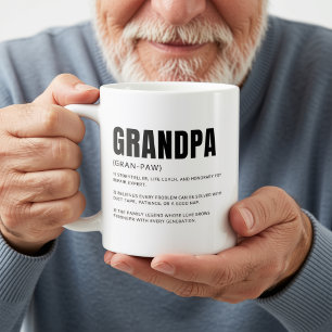 Grappige Hartelijke Opa Definitie Koffiemok