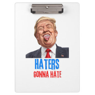 Grappige Haters gaan een hekel hebben aan quote, g Klembord