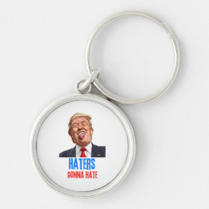 Grappige Haters gaan een hekel hebben aan quote, g Sleutelhanger