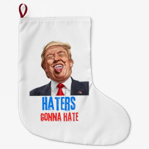 Grappige Haters gaan haten citaat grappige uitspra Grote Kerstsok