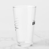 Grappige Hawaiaanse Mary Pidgin Lokale Stijl  Glas (Rechts)