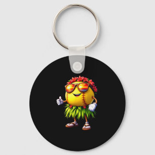 Grappige Hawaii Zachte Ll Hawaiiaanse Tropische Zo Sleutelhanger