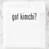 Grappige "heb je kimchi?" sticker (Tas)