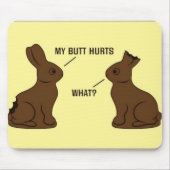 grappige hecka muismat (Voorkant)