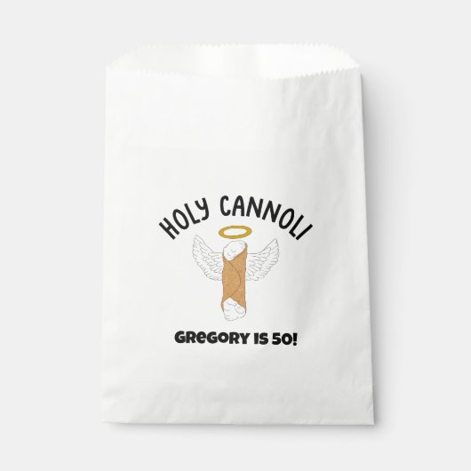 Grappige Heilige Cannoli Italiaans Thema Custom Be Bedankzakje (Voorkant)