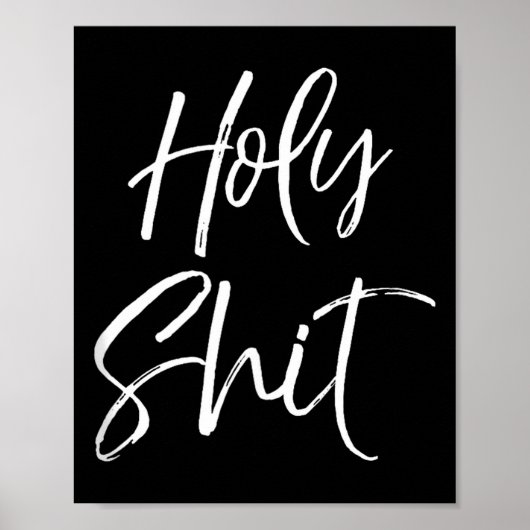Grappige Heilige Grap Geschenk Opwinding Citaat Ui Poster (Voorkant)