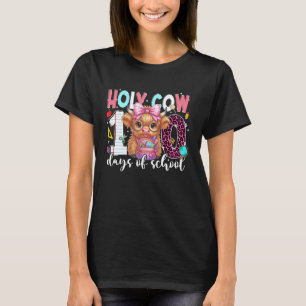Grappige Heilige Koe 100 Dagen School Leraren Coqu T-shirt