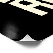 Grappige Heilige Roller Skateboarding Jezus Perfect Poster (Hoek)