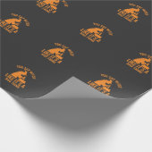 Grappige Hek Kookpot Halloween Cadeaupapier (Hoek)