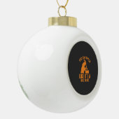 Grappige Hek Kookpot Halloween Keramische Bal Ornament (Links)