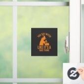 Grappige Hek Kookpot Halloween Raamsticker (Huis)