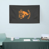 Grappige Hek Kookpot Halloween Spandoek (Beurs)