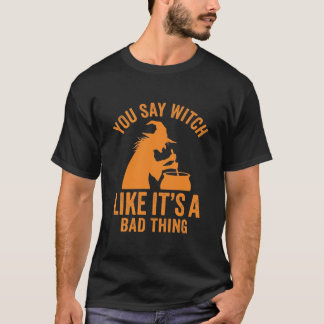 Grappige Hek Kookpot Halloween T-shirt