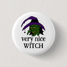 Grappige Hekentekenfilm Speld Badge