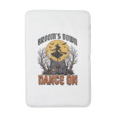 Grappige Heks Danser Vintage Halloween Gravure Shi Badmat (Voorkant Verticaal)