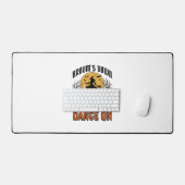 Grappige Heks Danser Vintage Halloween Gravure Shi Bureaumat (Keyboard & Muis)