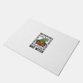 Grappige Heks Funny Halloween Pompoen Heks_1 Deurmat (Schuin)