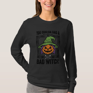 Grappige Heks Funny Halloween Pompoen Heks_1 T-shirt