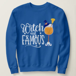 Grappige heks Halloween hoodie, trendy hipster Trui