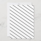 Grappige heks Halloween Party uitnodiging (Achterkant)