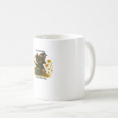 Grappige Heks Kat – Ik Ben Hier Gewoon Om de Pot T Koffiemok (Voorkant rechts)