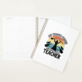 Grappige Heks Lerares Gebroken Bezem Halloween Ont Planner (Display)
