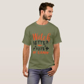 Grappige Heks Moet Mijn Snoep Hebben Heren T-shirt (Voorkant volledig)