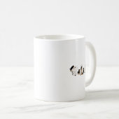 Grappige heks Rottweiler Dog Ghosts in de hal van Koffiemok (Voorkant rechts)