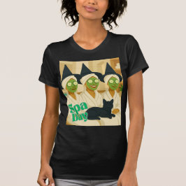 Grappige heks spa-dag humor t-shirt