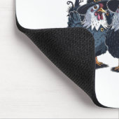 Grappige heks Spooky Chicken Halloween Muismat (Hoek)