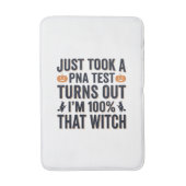 Grappige Heks Test Halloween Citaat Vector Design_ Badmat (Voorkant Verticaal)