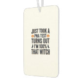 Grappige Heks Test Halloween Citaat Vector Design_ Luchtverfrisser (Links)