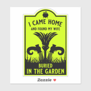 Grappige heks vrouw sticker