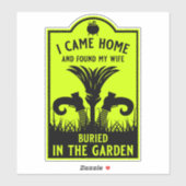 Grappige heks vrouw sticker (Vel)