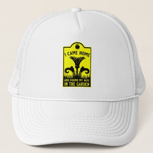 Grappige heks vrouw trucker pet (Voorkant)