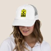 Grappige heks vrouw trucker pet (In situ)