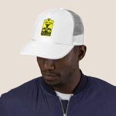 Grappige heks vrouw trucker pet (In situ)